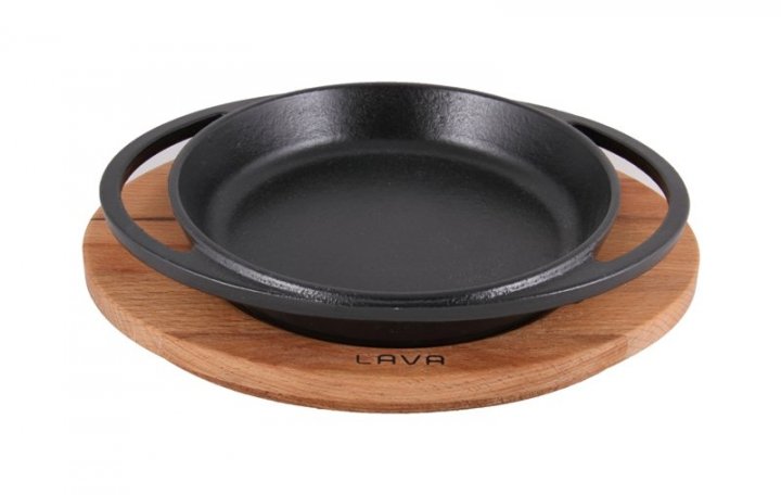 GIZE Pfanne mit Griffen + Boden 16cm