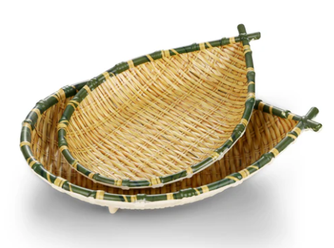 Pjate  ne forme  Gjethe Melamine