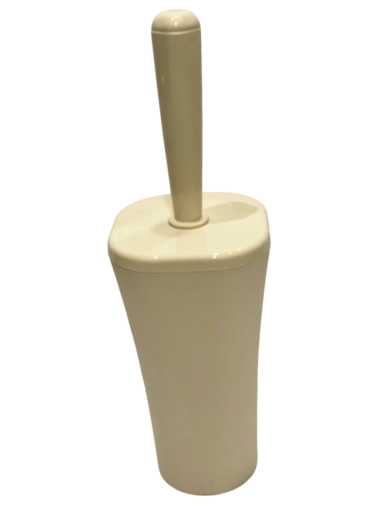 Beige Toilet Brush