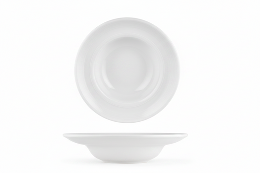 BYBONE Pjatë Pasta 27 cm White Helix