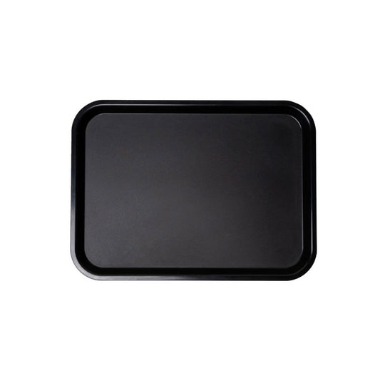 Schwarzes Fast Food Tablett 41.5x30.5Cm