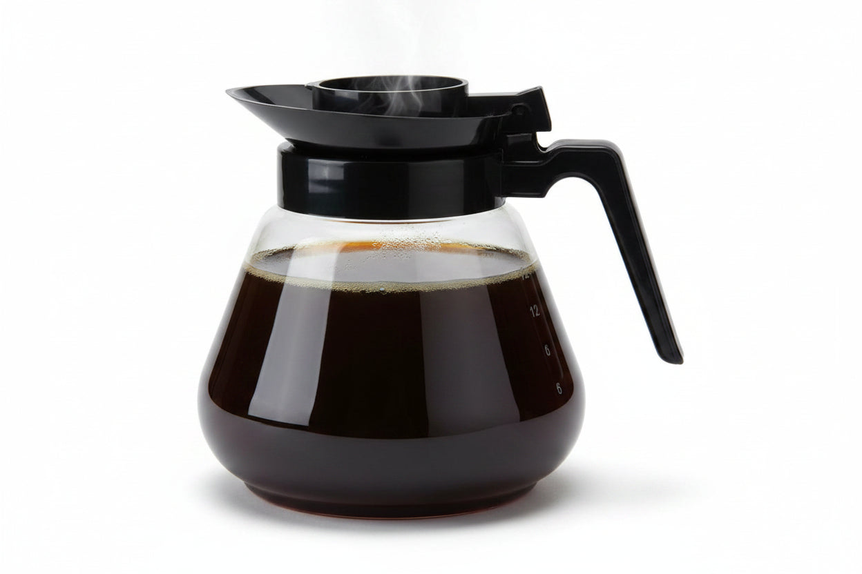 Cajnik qelqi per kafe 1.7Lt