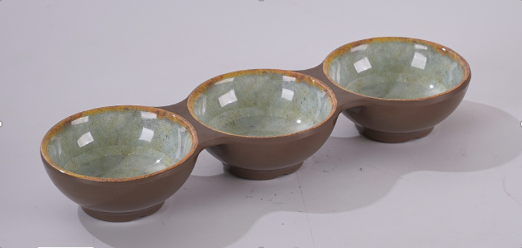 Soßenschale x3 23.2x7.6x3cm