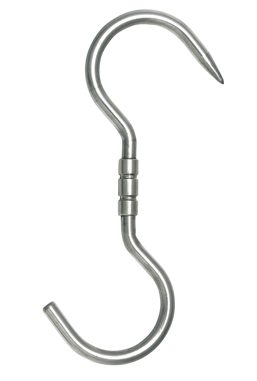 Edelstahlzange mit Griff 240x10