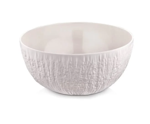 Weiße Melamin Salatschüssel 16 cm