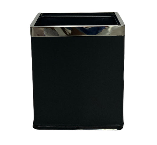 Black rectangular basket