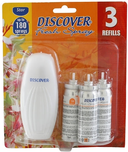 Toilettenduftspray x3 Bomben