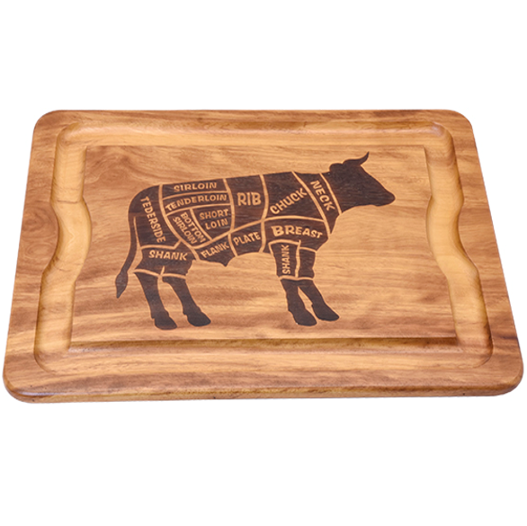 Dërrasë Druri Akacie 51x36x2.2cm