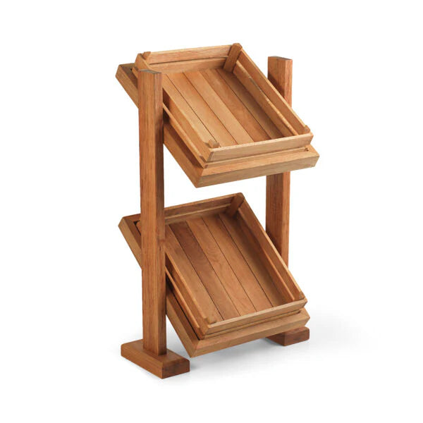 Brot-Halter 2 Etagen Holz
