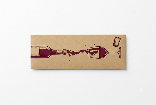 Buste + Tovaglioli 140 pz Vino