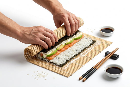 Mbështjellëse bambuje për sushi