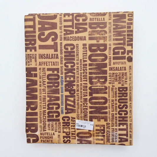 RCTT Mbulese Tavoline Letre 30x40cm x250cp GOLOSA MARRONE R-0737