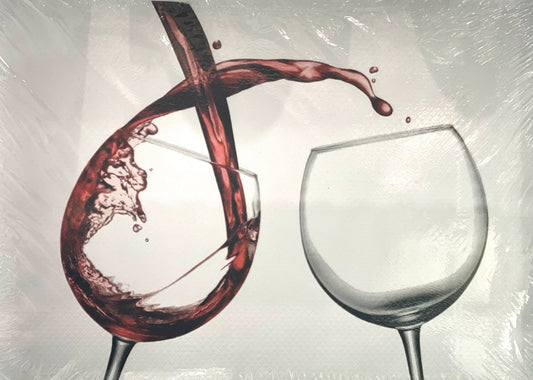 Paper Tablecloth 32x44cm x200pc LUX WINE