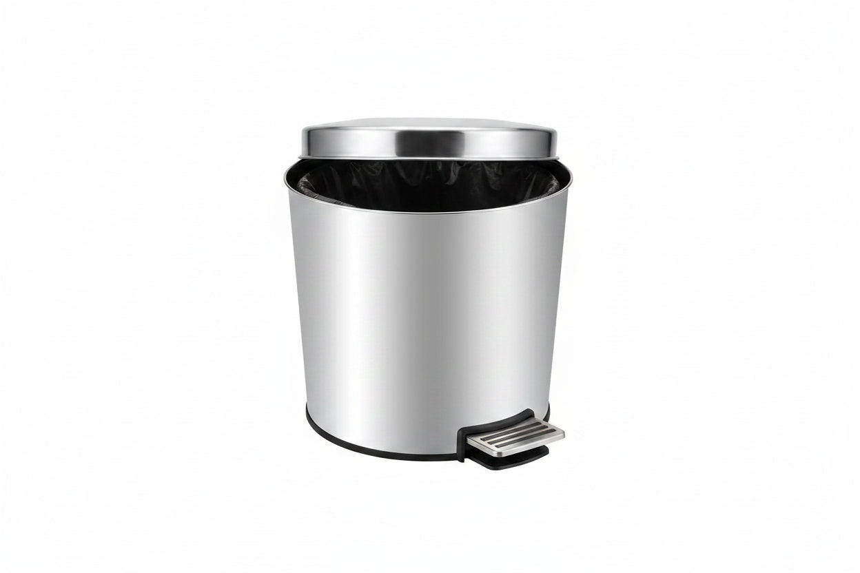 Kosh Mbeturinash Inox me Pedal 40 L