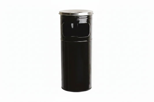 Kosh për Cigare i Zi Inox 27 L