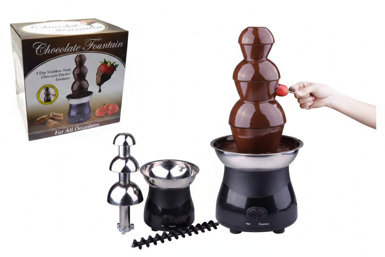 Makineri Çokollate – Chocolate Fountain 4 Nivele