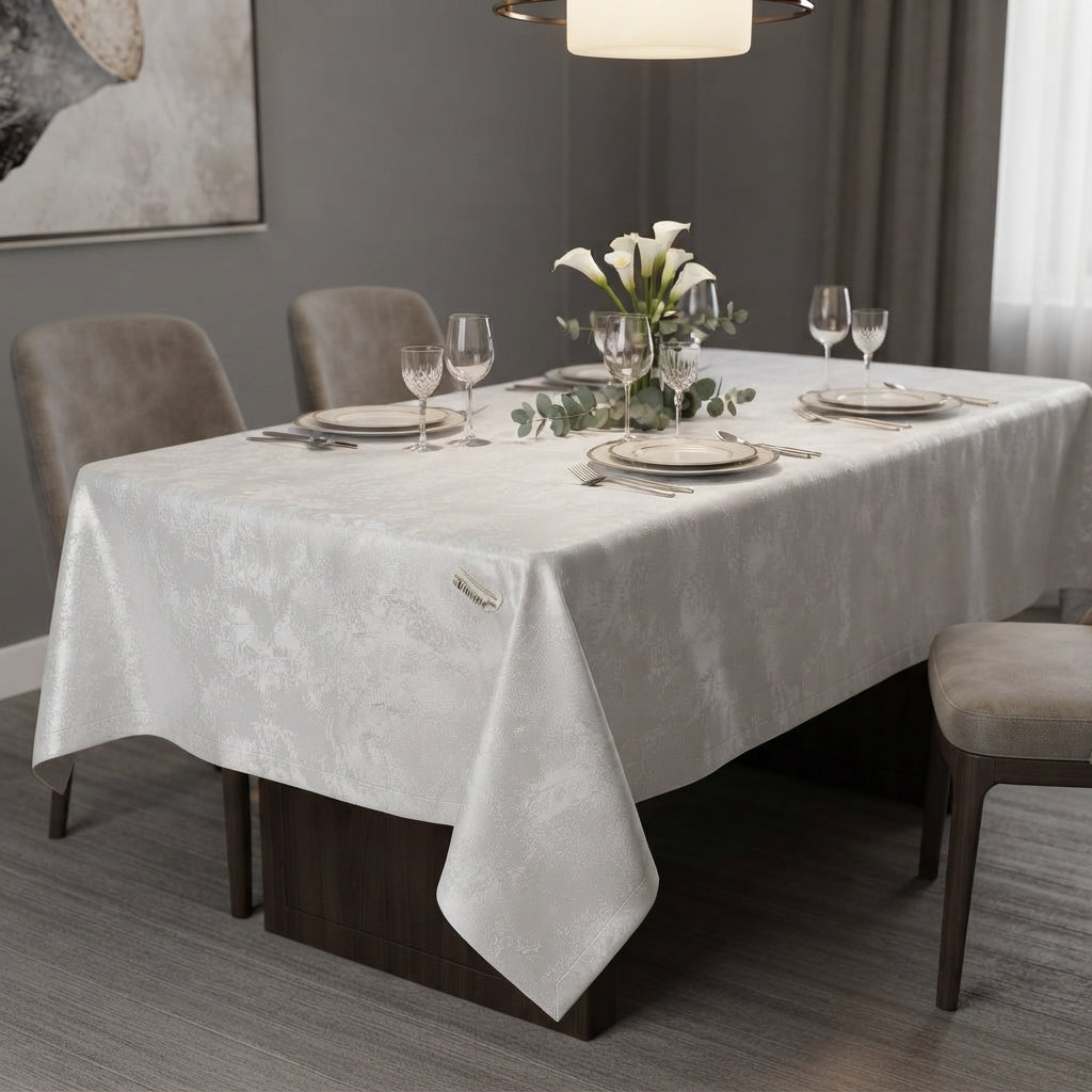 Mbulese e bardhe cirka 160 x160 cm
