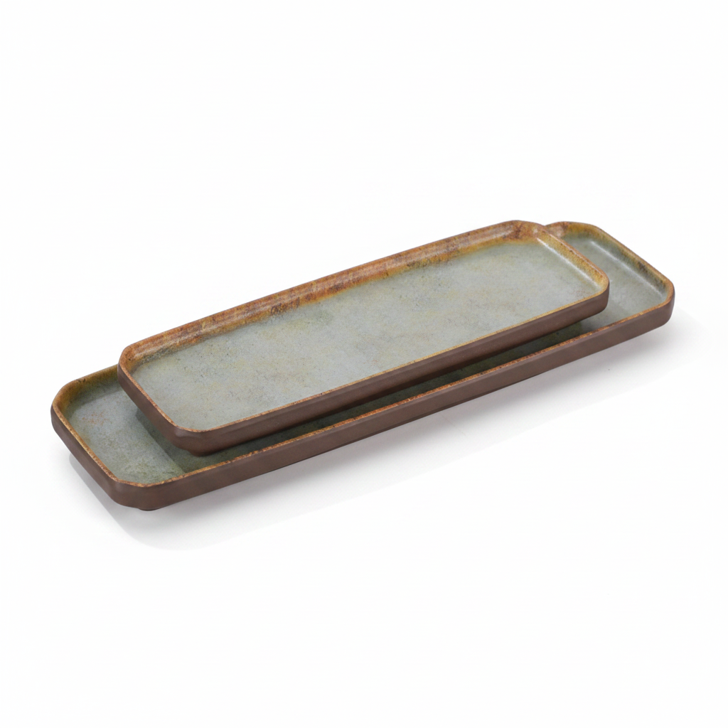 Pjatence Drejtkendore Melamine
