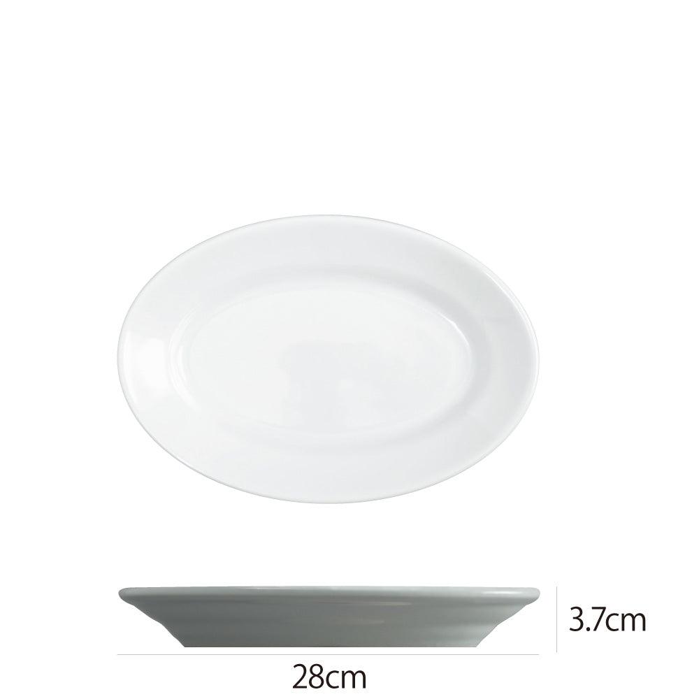 PJATANCE PORCELANI OVALE TIVOLI 28 CM