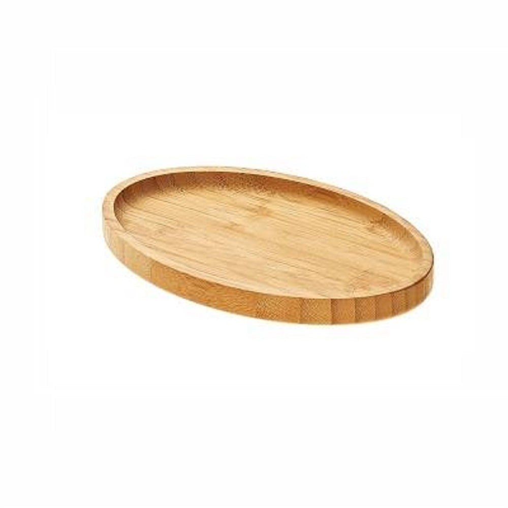Derrase Holz oval 32x34x2 cm