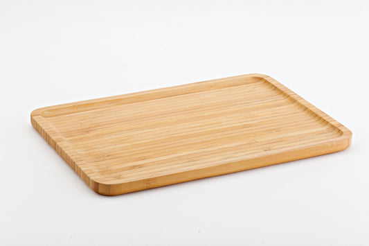 Tabaka drejtkendeshe Bambu 39x29,3 cm