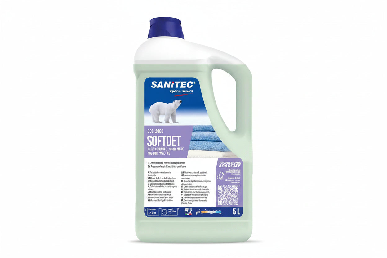 SANITEC Zbutës Rrobash Muschio Bianco 5 kg