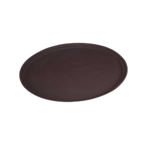Runder Teller 35,5 cm SCHWARZ/KAFFEE