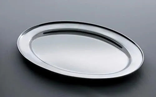 Inox Teller Oval