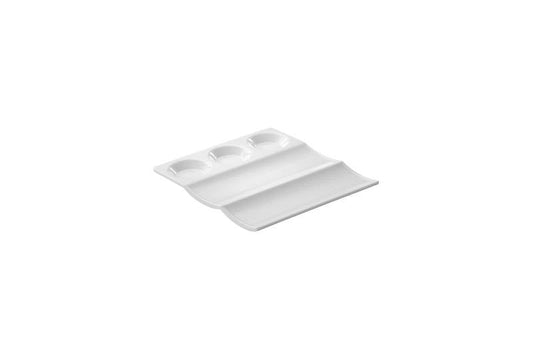 Pjate per servirje melamin  23x21x1.5 cm