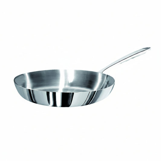 Tigan i Cekët Alumin-Inox 3-Ply 28 cm me Dorezë Inox