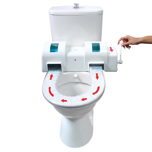 Mekanizëm manual për dispenser mbulesash WC