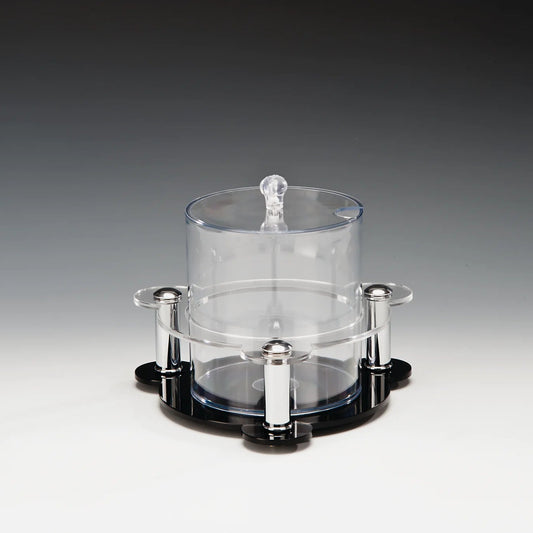 Sauce container with metal handle and base 2.1Lt 25X25X18cm
