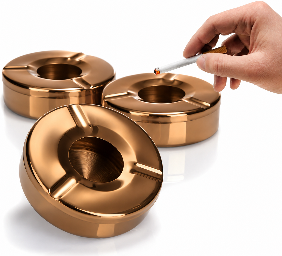 Tavell duhani metalike 8cm gold/e zeze/inox,baker