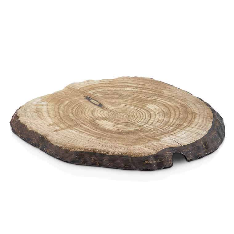 Runde Melaminplatte 33x30cm