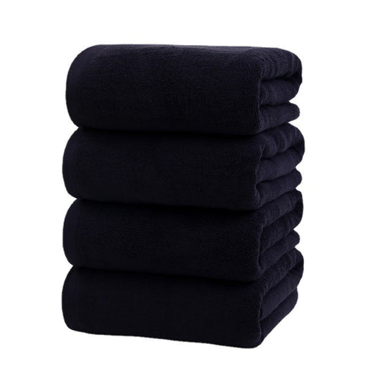 Black towel 70x140cm 400 gr