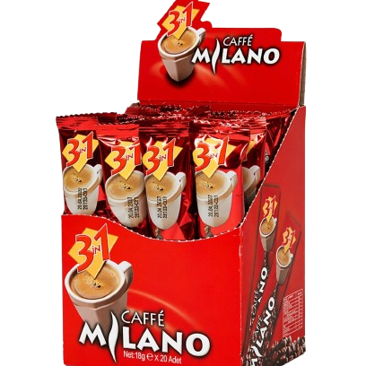 Kafe 3 ne 1 – Pako me 20 cope, bustina 18 gr