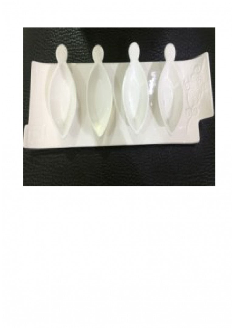 Caviar rectangular flat