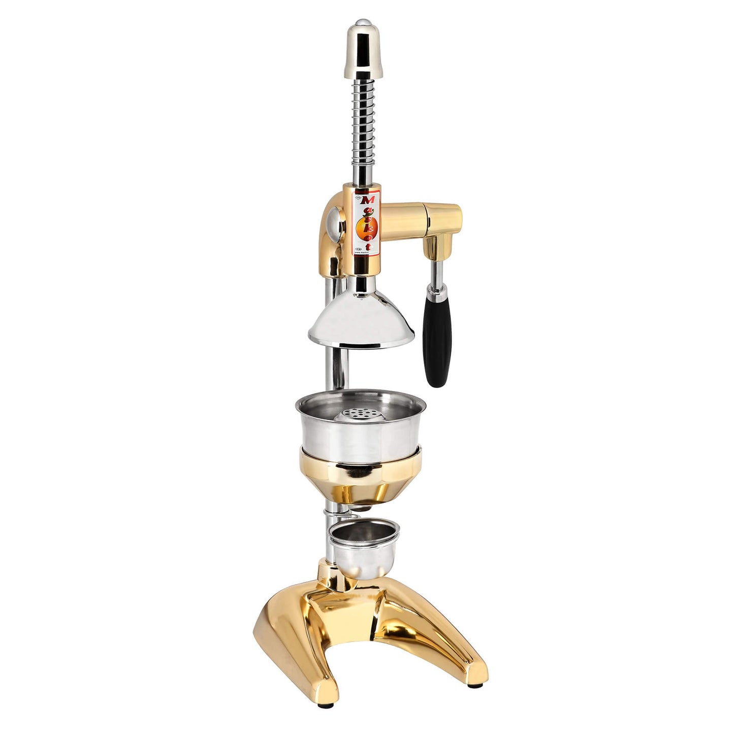Große professionelle Saftpresse für Granatäpfel/Orangen mit Hebel 24x19,5x49,5cm