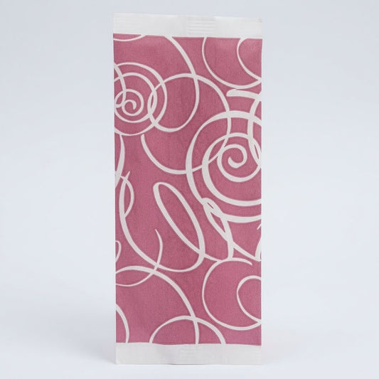 Zarf + pecete 140 pc vishnje
