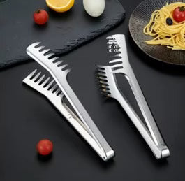 Stainless steel food clip