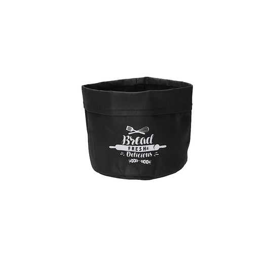 Round Bread Basket D: 16x13cm Black
