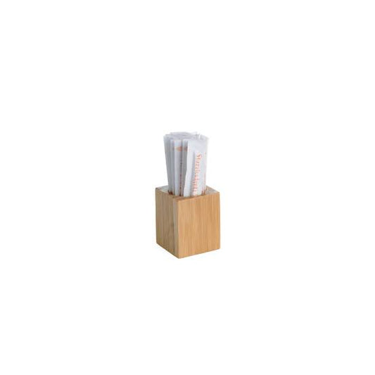 Mbajtese Stikadent Bambu Kubik 3.5x3.5x4.5cm