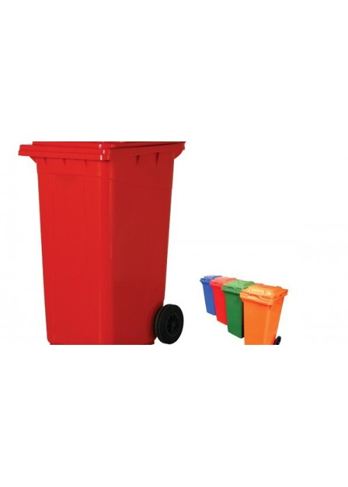 Kosh plastik me rrota 120 lt