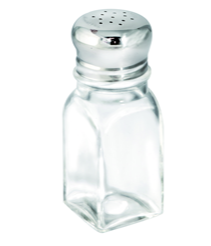 Glas Salzstreuer