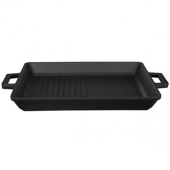 Rechteckige Pfanne 2 Griffe 26x32cm 2.29lt