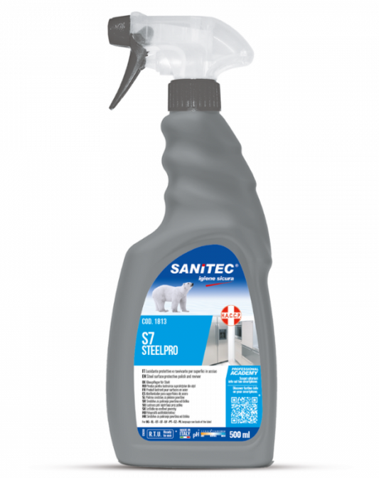 Lucidante per acciaio inox 500ML