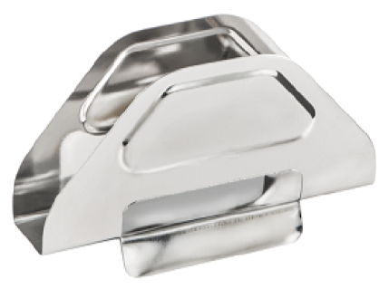 Mbajtese Pecete inox 12x3x7.5cm