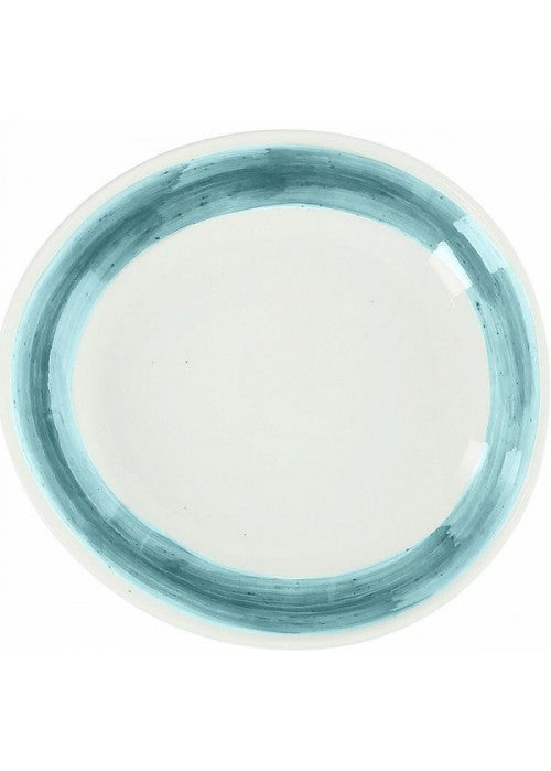 Tiefe Servierplatte 21cm PORZELLAN