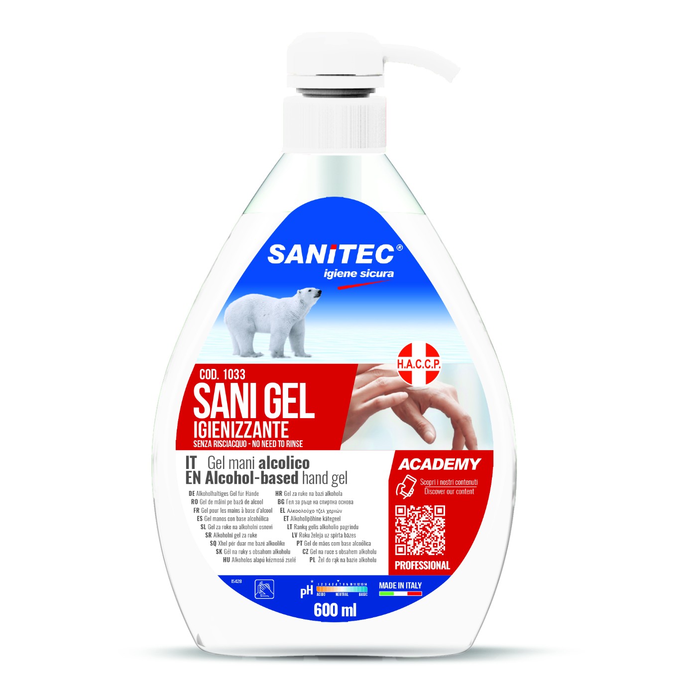 Desinfektionsgel 600 ml