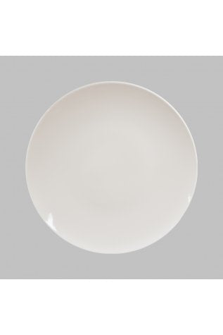 Flacher Teller Weiß   PORCELANI